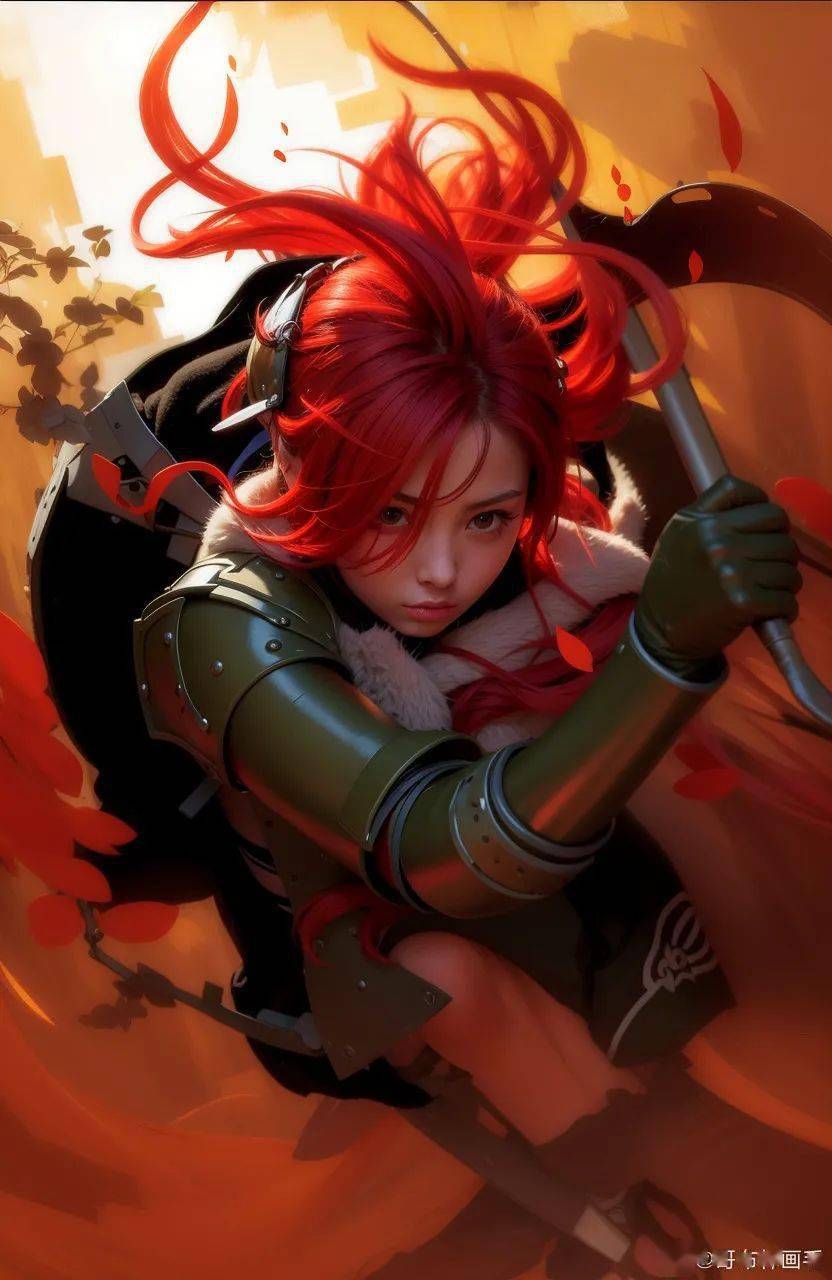 原画大佬阮佳下场"绞杀" ai 绘图,看得我热血沸腾!_人类_造型_绘画