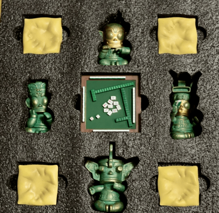 三星堆博物馆的文创太好玩了吧"出土盲盒",麻将,扑克牌……网友感叹:"