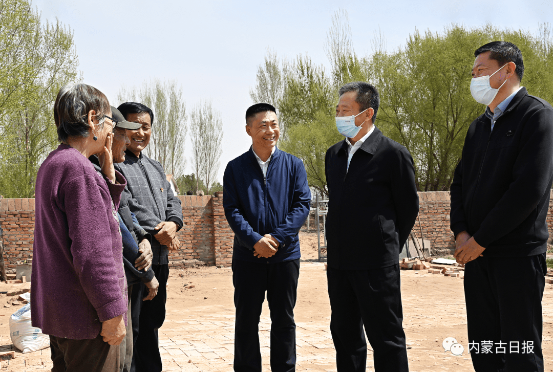 记者 马建荃 摄4月23日,孙绍骋随机走进翁牛特旗乌