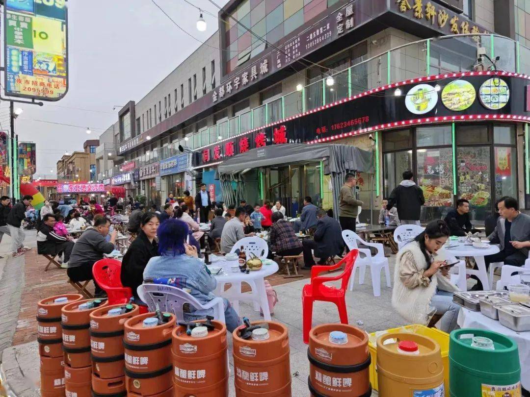 肥城夜市文化节开启"黄河大集"模式