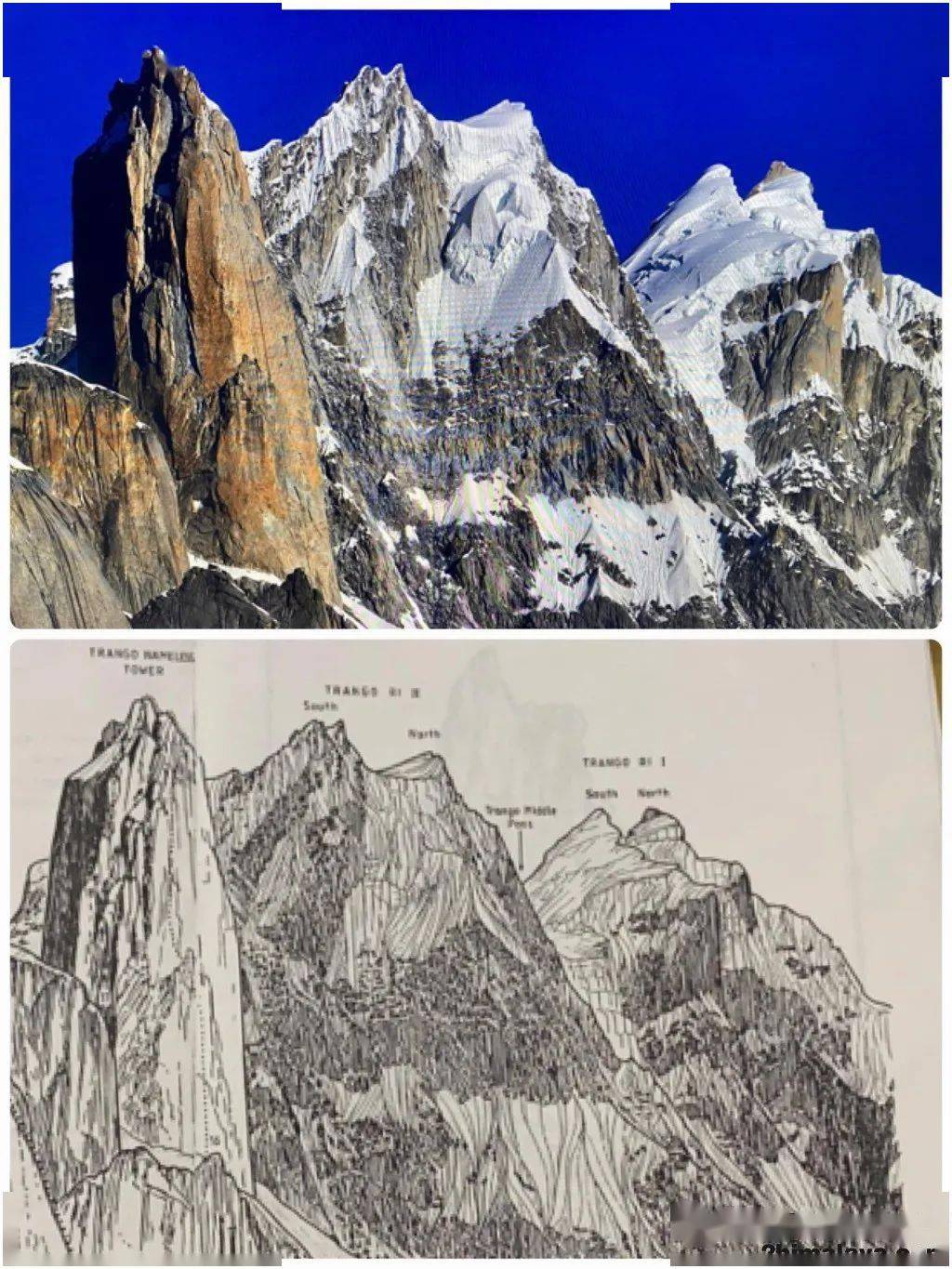 [巴]Great Trango Tower峰登山历史和此刻尚未取得成功的攀登_山峰_阿尔卑斯_Jim