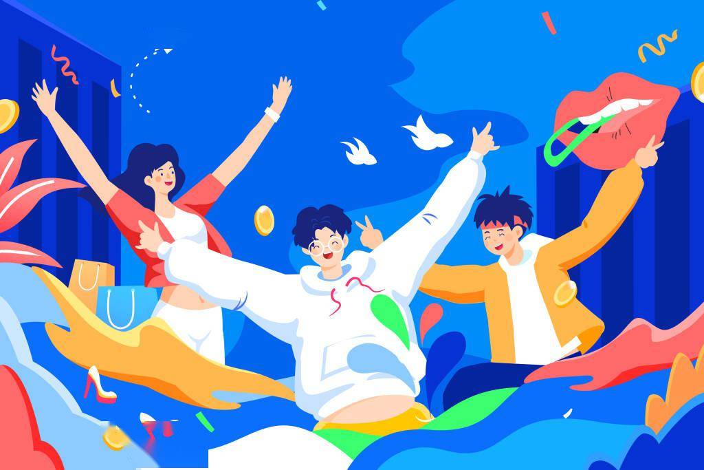 致青年——青年节插画欣赏_视觉_中国_人生