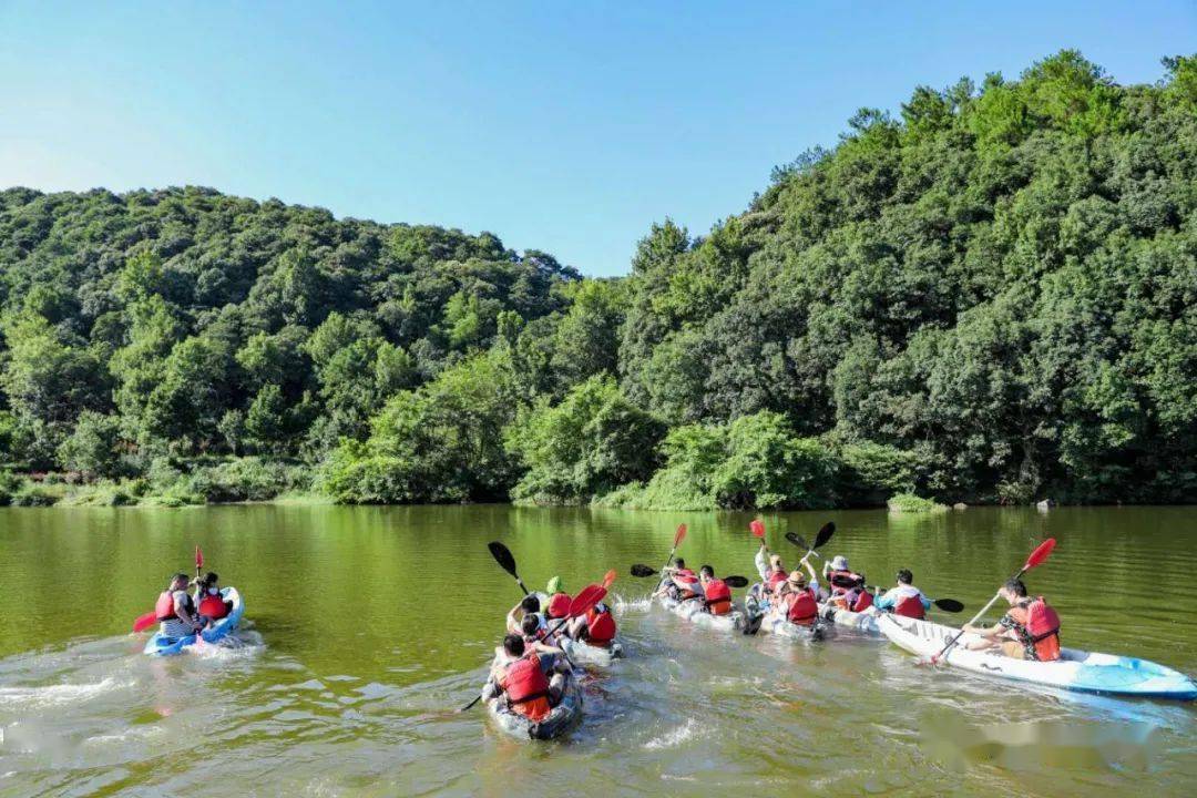 【团建定制】金泉营地天幕下午茶,自助烧烤,水果采摘,皮划艇,草坪拓展