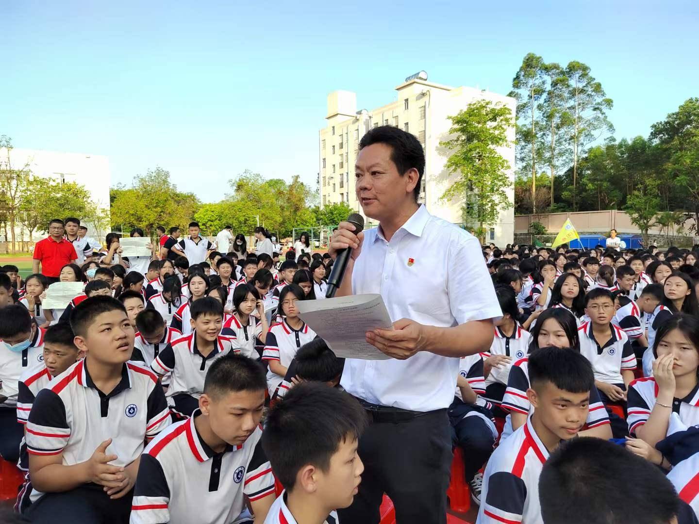 广州增城中新镇:家校社联动,为青春保驾护航_普法_活动_青少年