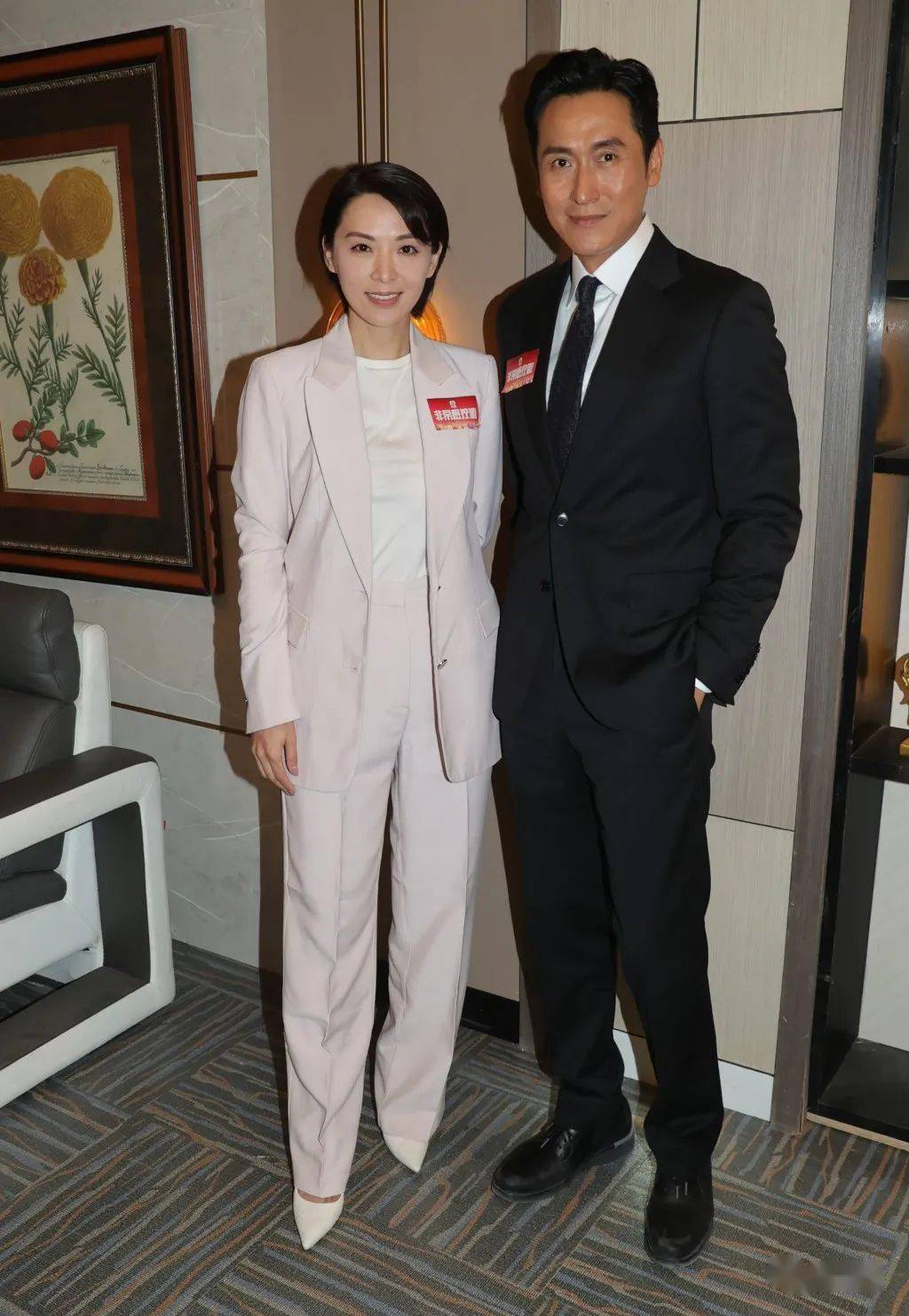 陈炜,马德钟,陈晓华(hera)及吴伟豪等(5日)为新剧《非常检控观》(暂名