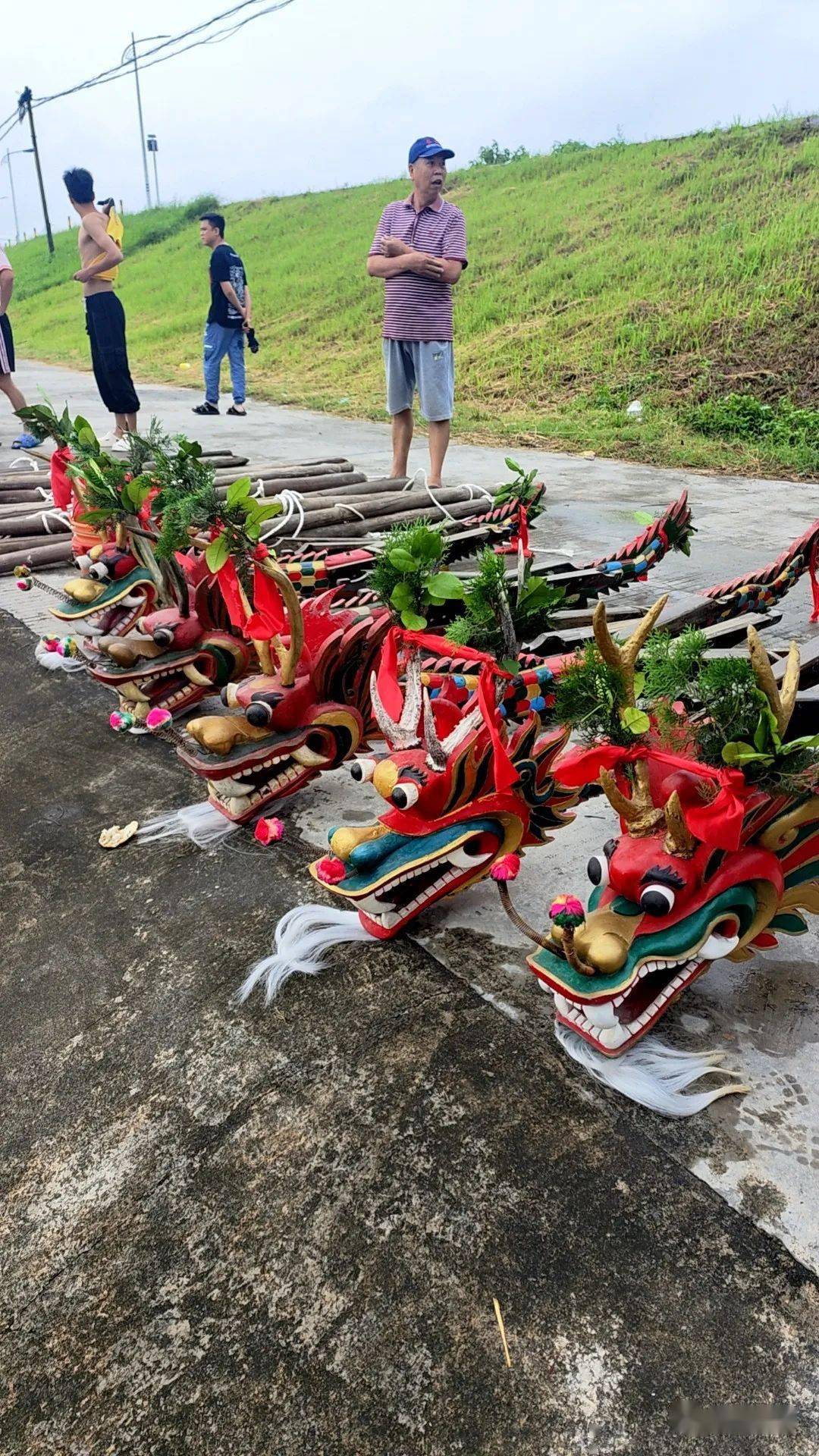 鹤山古劳罗江起龙扛过基_龙舟_保护_项目