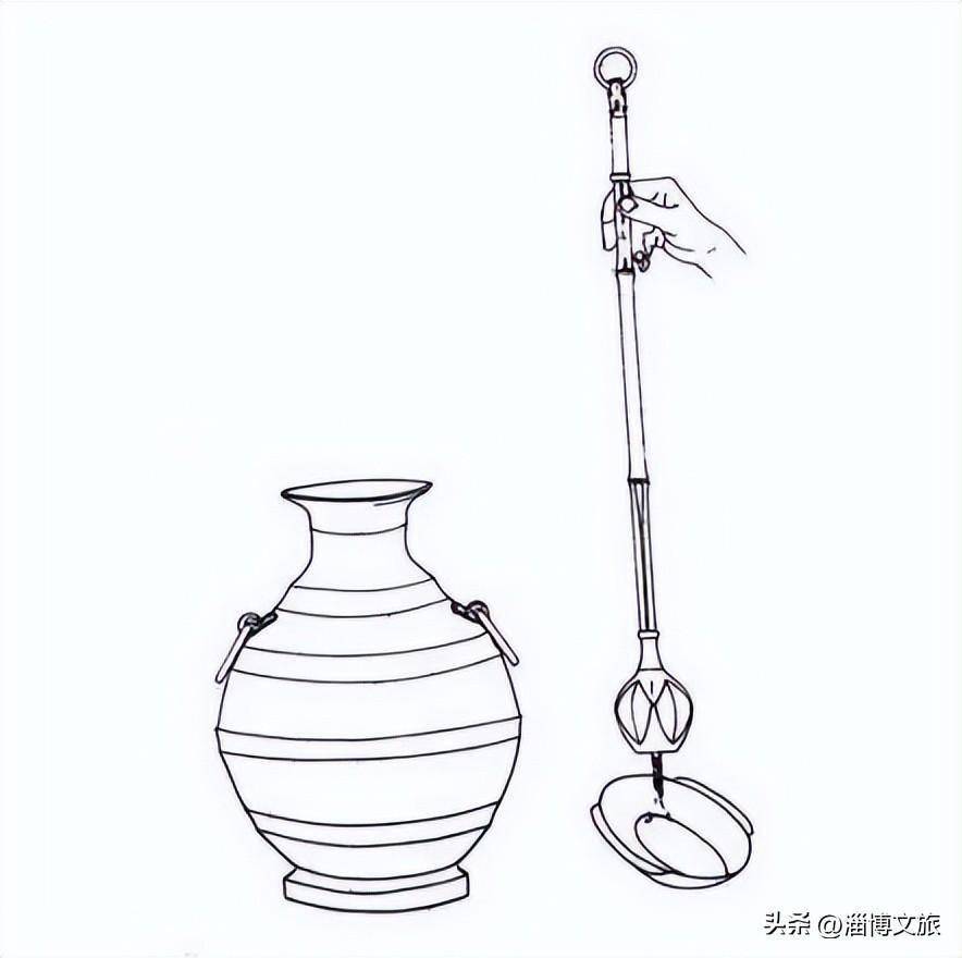 国内最早利用大气压强原理的国家级一级文物汲酒器,比西方早了2000年.