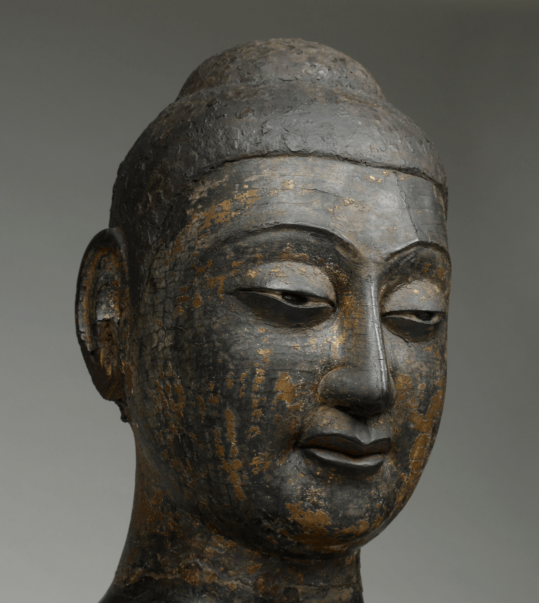 现存年代最早的彩绘漆金夹纻佛_相好_造像_中国