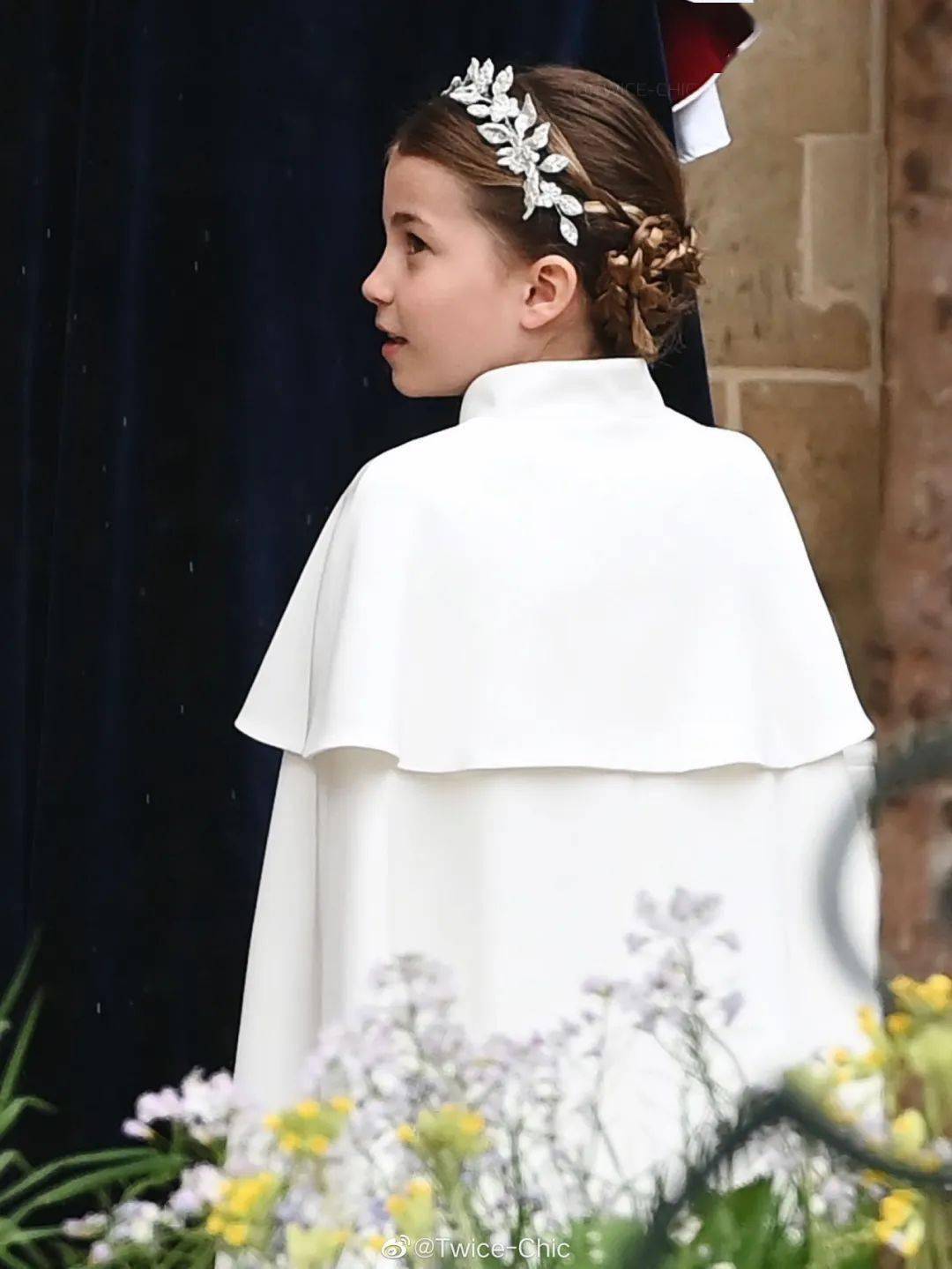 查尔斯加冕仪式,8岁夏洛特公主侧颜火出圈,神似女王气质超绝_prince