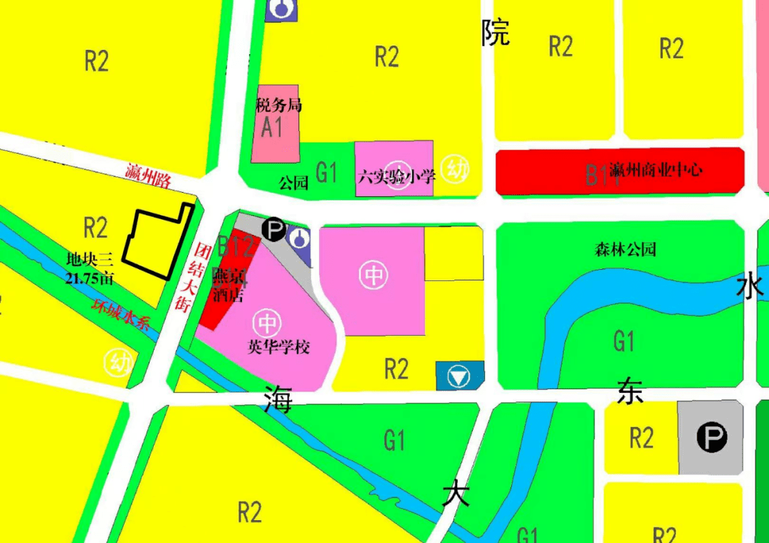 河间瀛州路街道区划图片