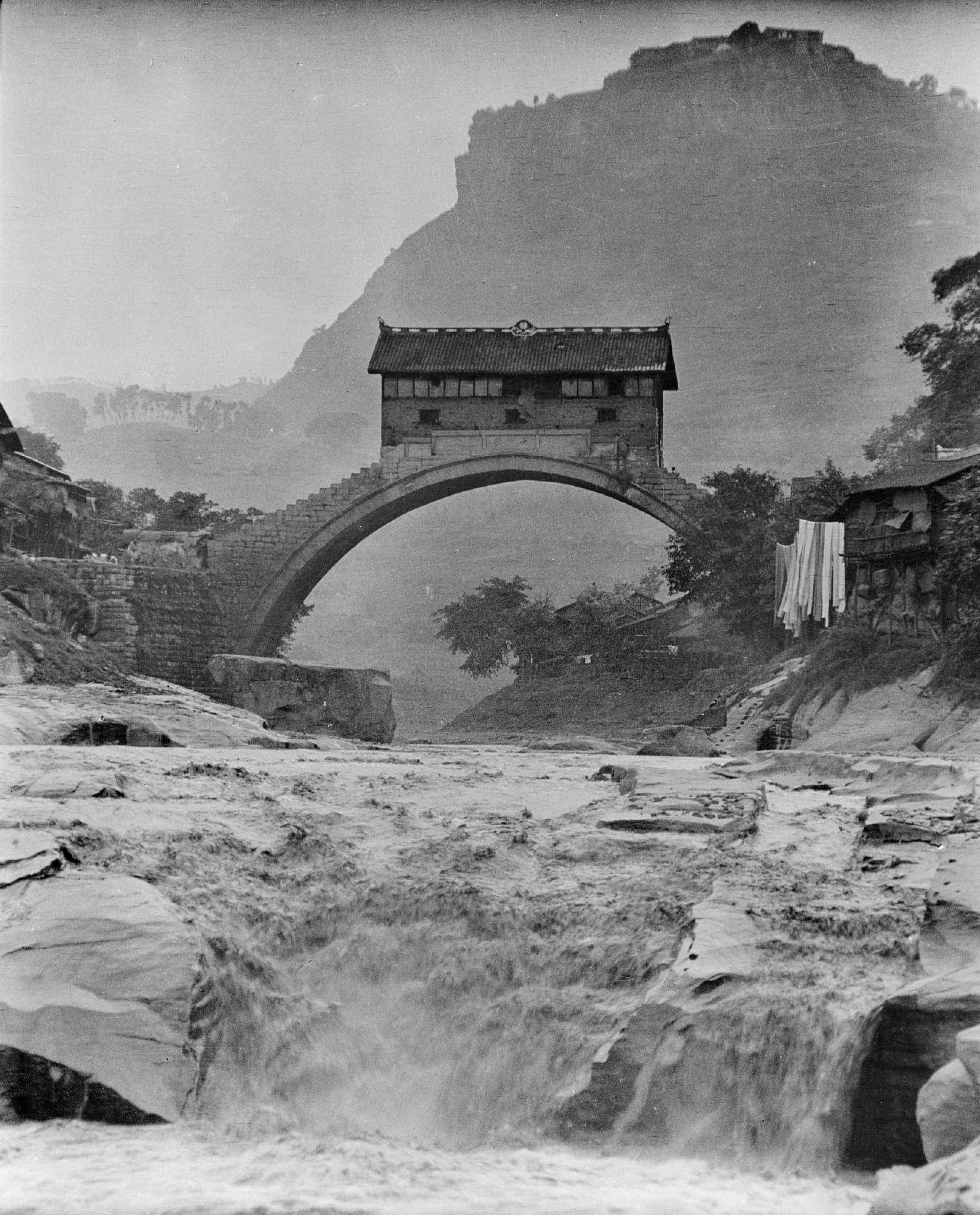 1917年甘博中国行之八:重庆万县老照片_长江_民国时期_四川省