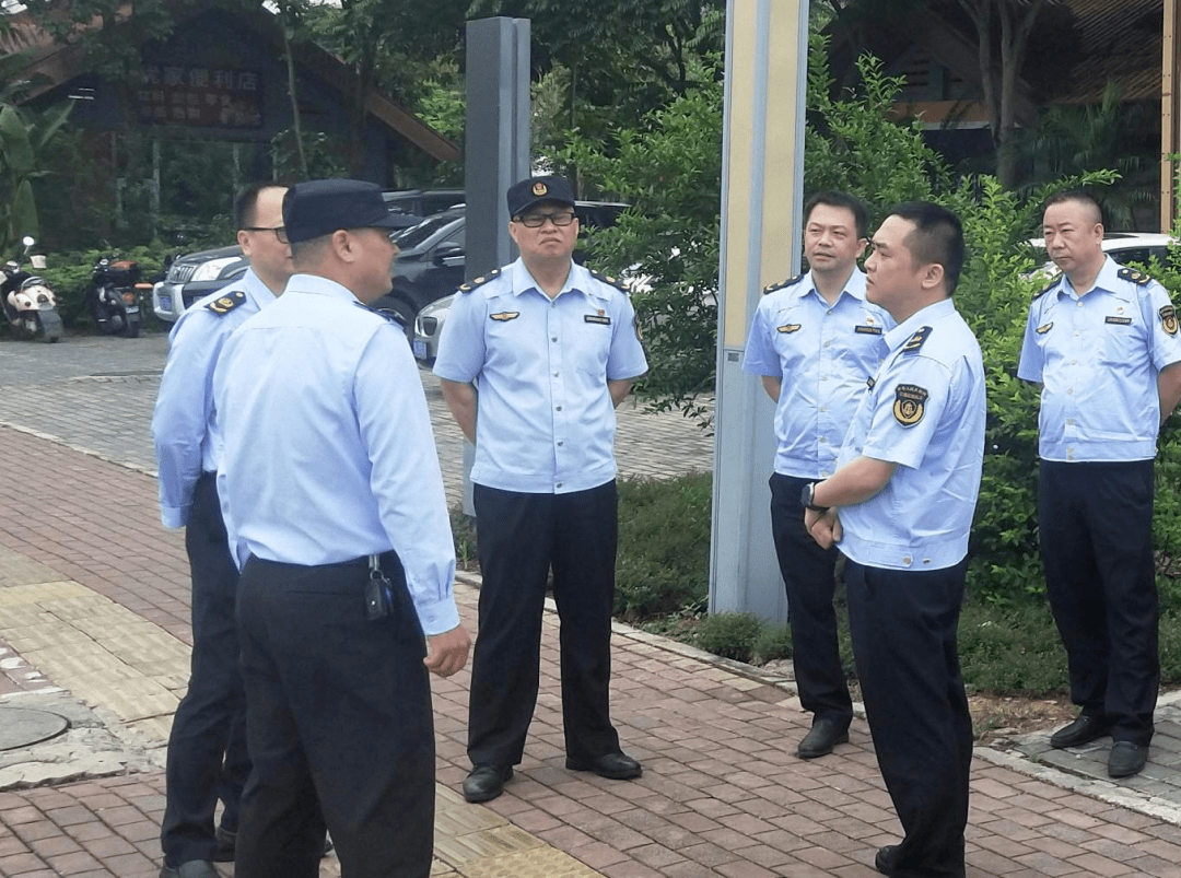 贵港市交通执法支队赴我市交通执法支队开展交流学习活动 工作 南宁火车东站 南宁市