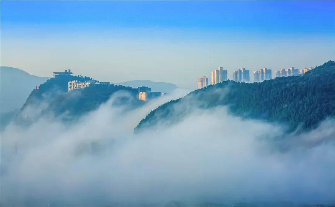 推窗见绿》 作者:叶顺强 拍摄地:万山区人民医院《万仁汽车产销两旺》