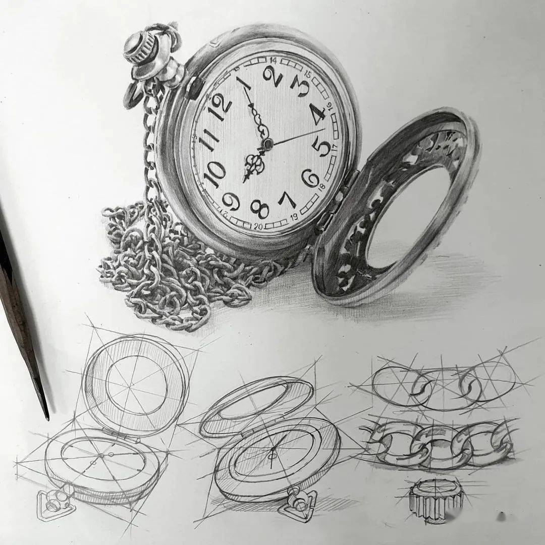 美术老师用结构画素描 | 作品集二!_安宰贤_绘画_网络