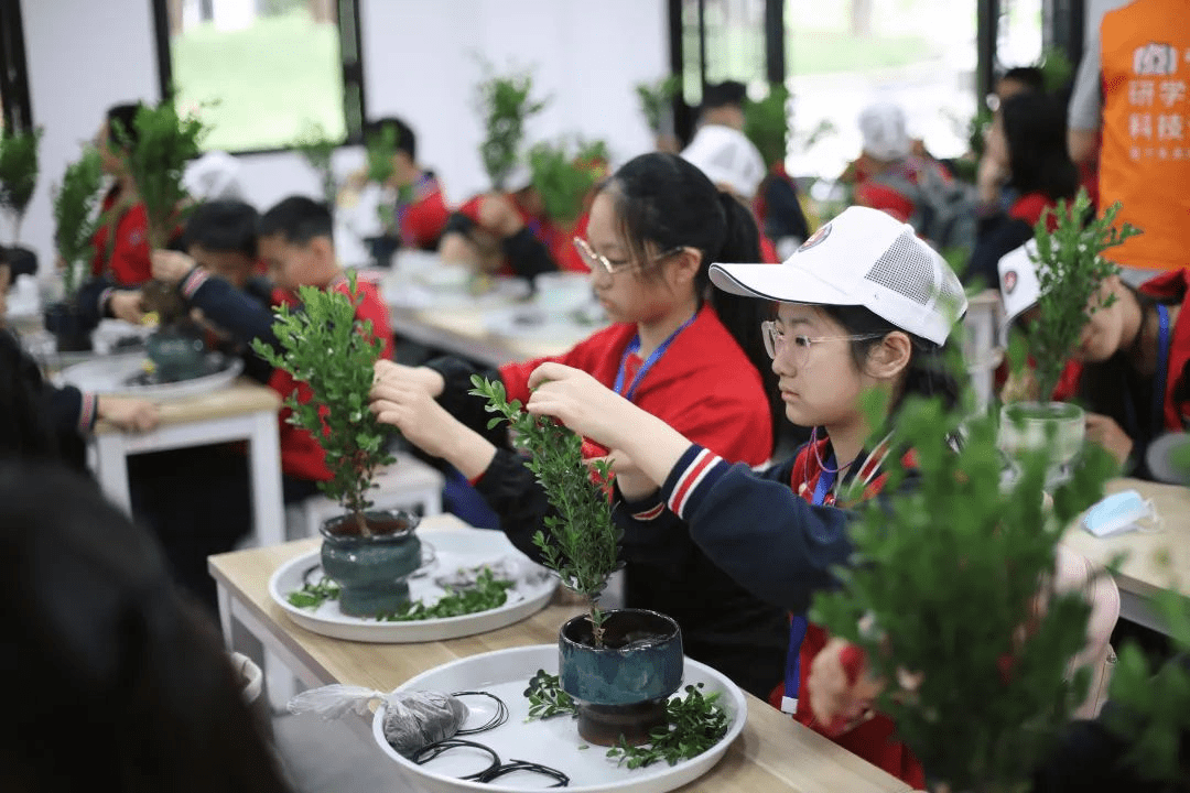 同时在老师的指导下完成研学手册