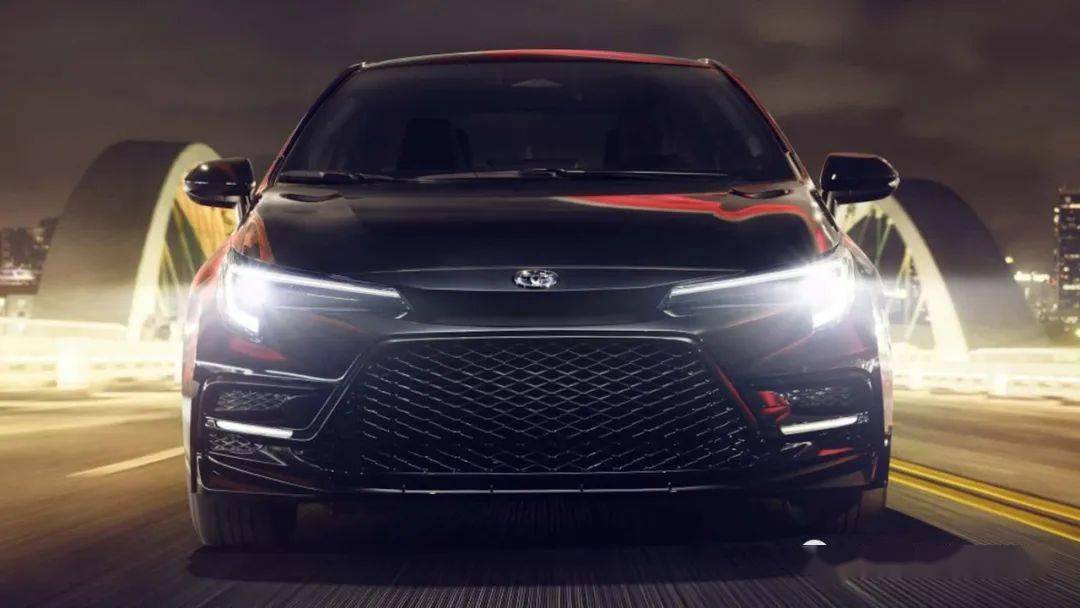 丰田发布全新卡罗拉暗影版,青铜轮圈 暗黑徽章,如同黑夜魅影 | 酷乐