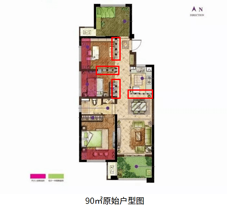 一大新趋势,常州市场打造"少承重墙"产品的楼盘变多了_户型_设计_空间