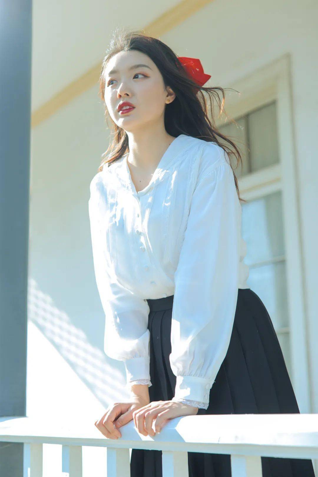 逛公园这样拍人像,照片好看又高级!