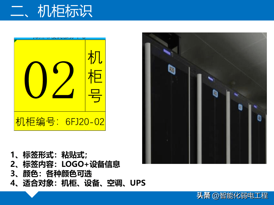 最全面的智能化弱电工程标签管理方案_施工_标识_设备