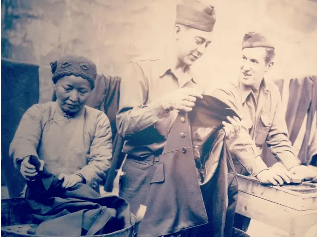 老照片看历史,二战中在中国的美军_美国独立战争_国民政府_飞虎队