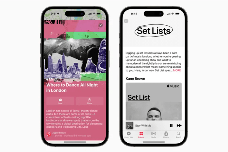 苹果地图及Apple Music应用推出音乐演出探索功能 为用户提供编辑推荐现场音乐演出