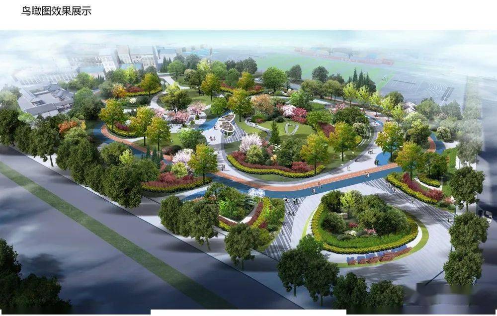 长武县公园项目在县城中心区实施县委,县政府决定2023年创建生态宜居