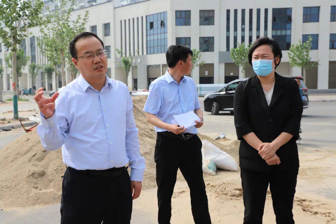 淮阳区委书记张建党调研市政道路建设工作_项目_领导_城市