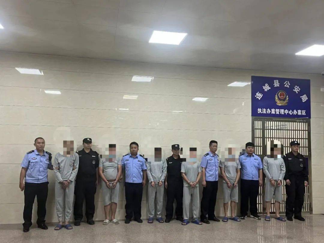 5月16日,连城县公安局连南联勤联防派出所联合刑侦大队,巡特警,禁毒