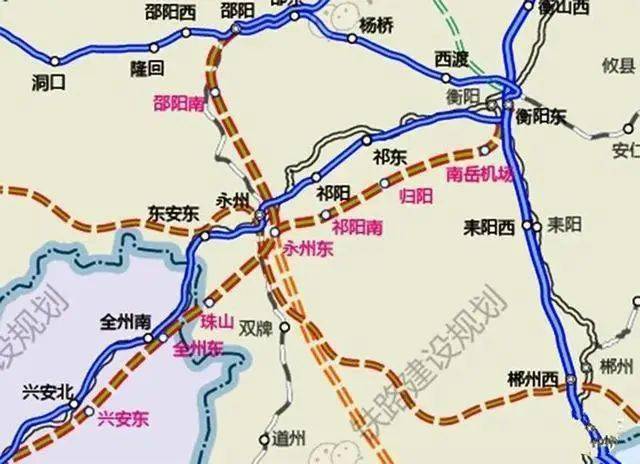 2030年衡阳高铁规划图图片