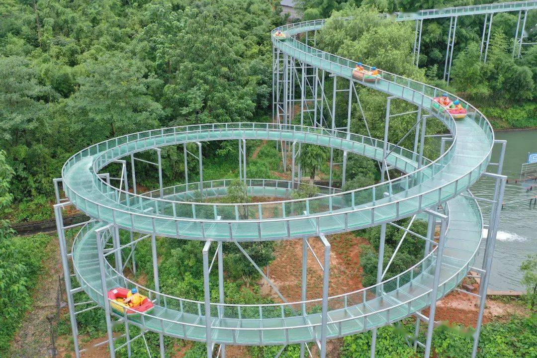 【2日亲子覆卮古法漂流】一次性漂流穿峡洞,玻璃滑道,溯溪竹排&秋千