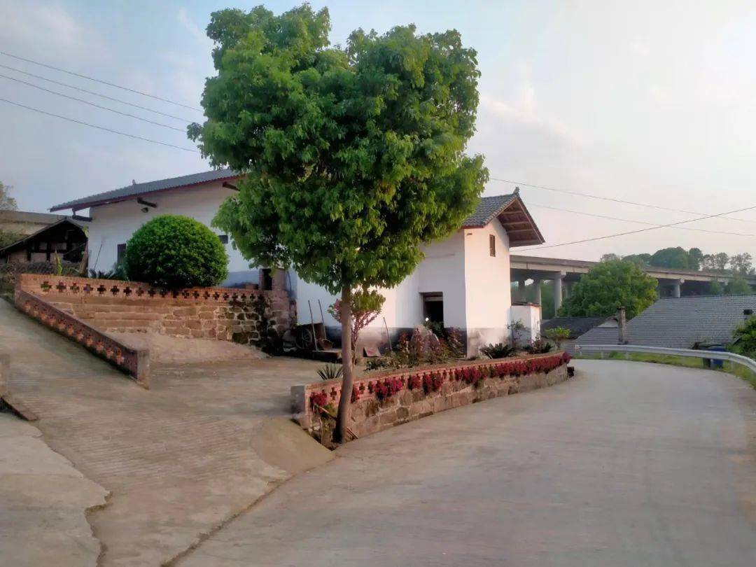 新妙镇弋阳村刘永国家庭被评选为涪陵区"最美庭院"_农家小院_夫妇