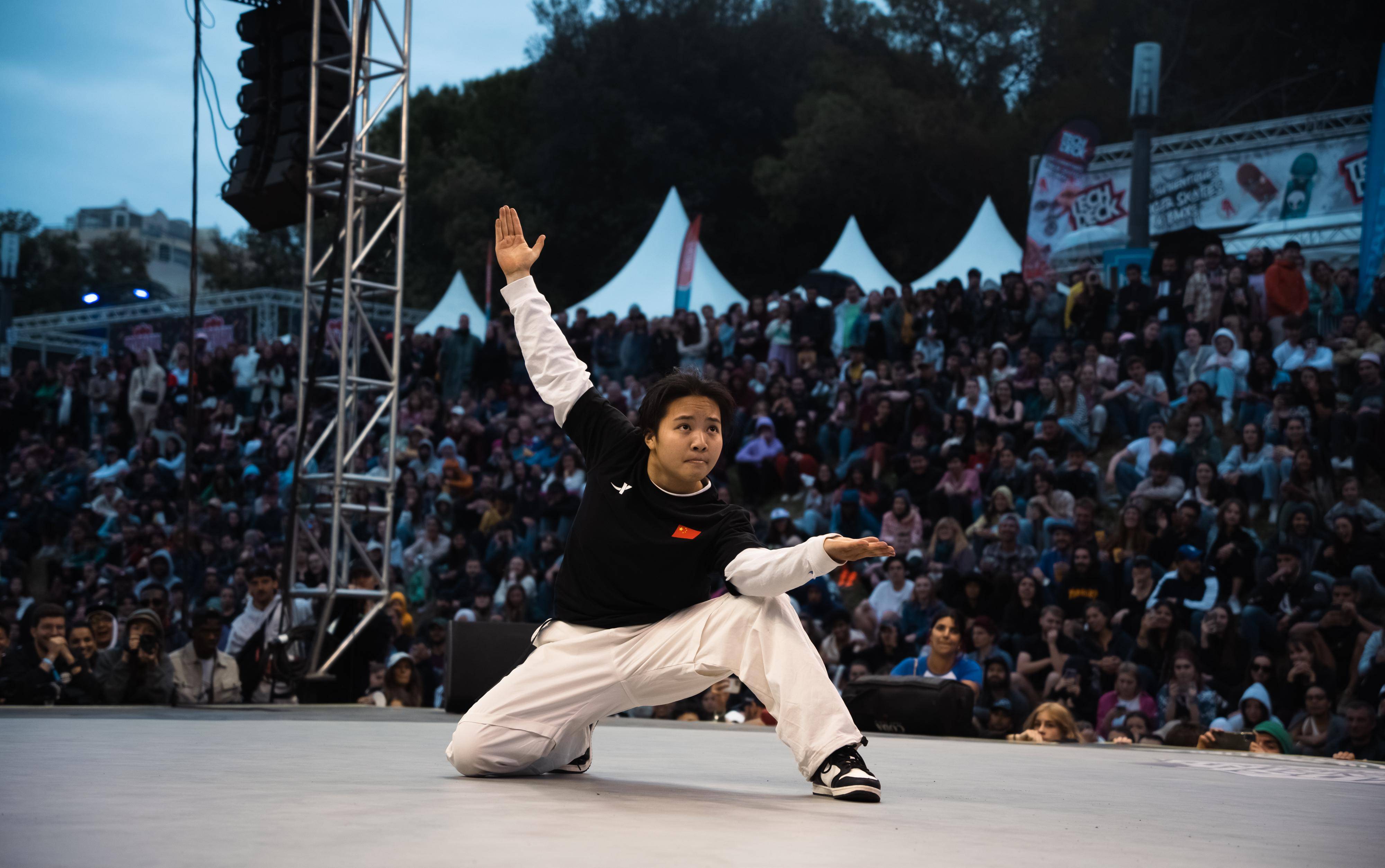 (体育)霹雳舞——奥运积分赛蒙彼利埃站:刘清漪再度夺冠_选手_中国