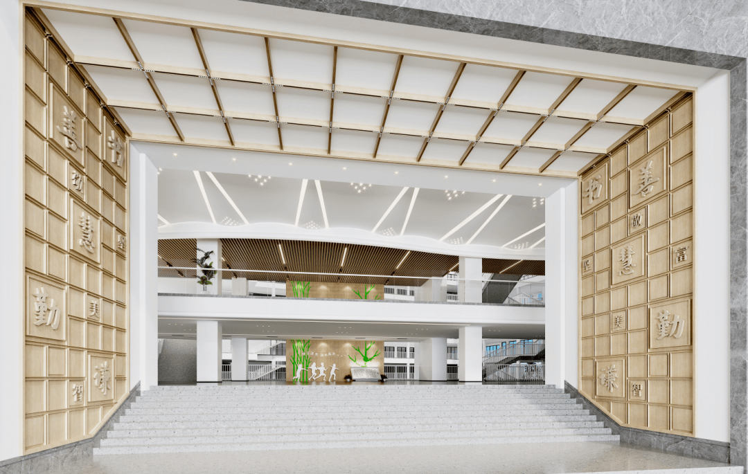 伯鸿学校,效果图曝光!_桐乡市_校园_陆费逵