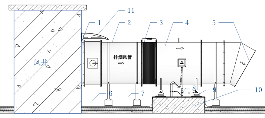 抽风机怎么安装图图片