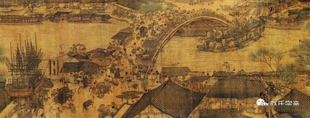 送料無料　孔春霞作 究極の切絵『清明上河圖』 共箱 屏風 清明上河図 小屏風 【八曲】 24㎝×62㎝ BK32