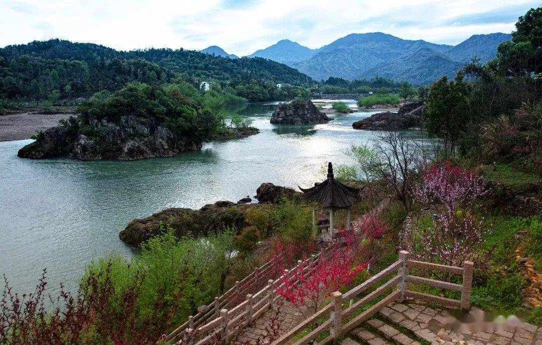楠溪江的清晨_西岸村_岩头镇_景区