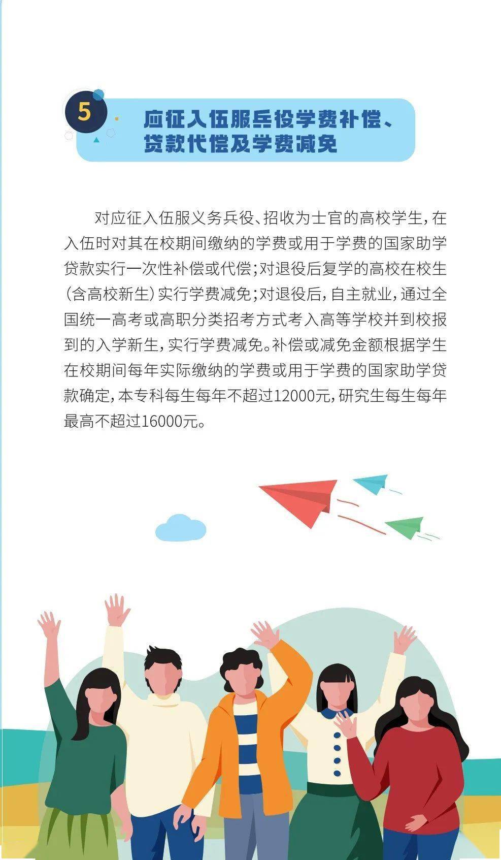 大学生资助宣传图片