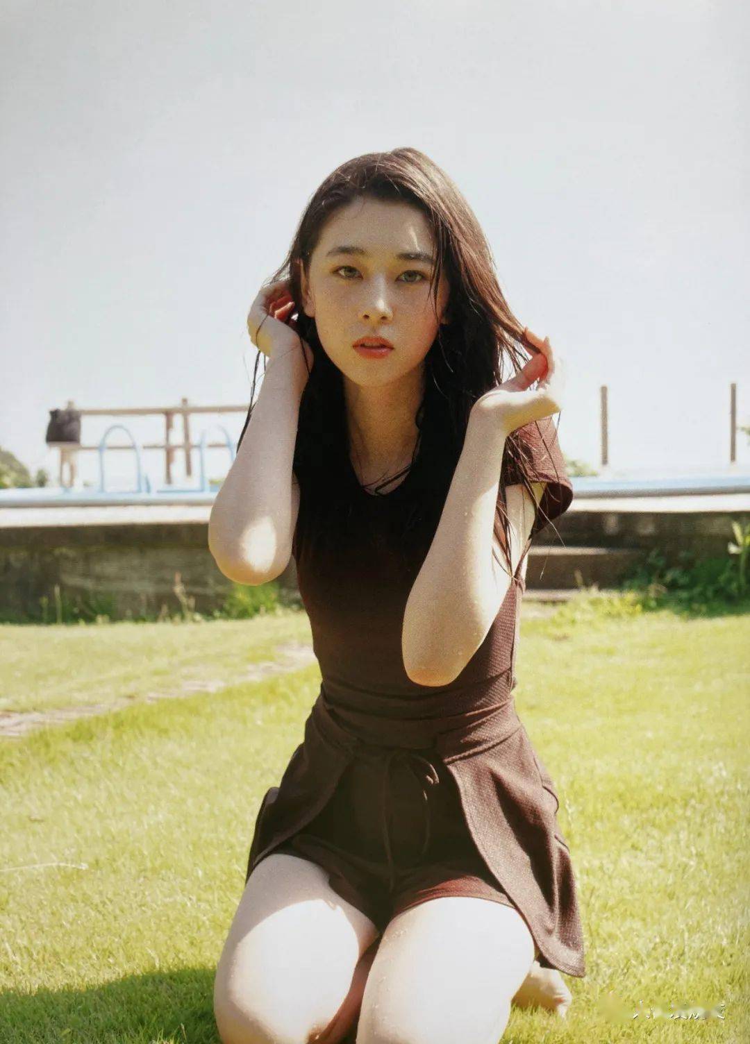 石川花穿jk制服,也太美了吧_摄影_画册_日本