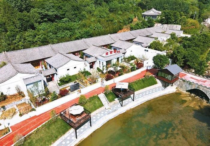 蓝田县绘就乡村美丽新画卷_发展_董岭村_普化镇