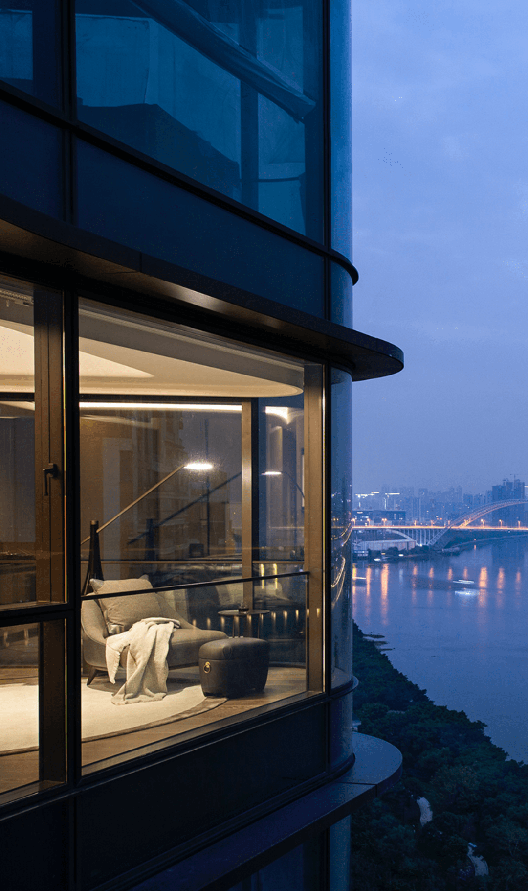 梁志天 × 霍英东集团最新奢宅:南天名苑!_生活_客厅_空间