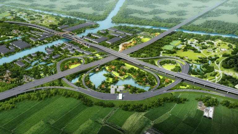 杭州都市区中环项目连通桐乡!_工程_塘栖镇_国道