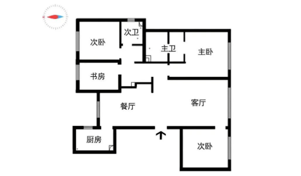 美宅·鉴赏丨中海津门大院135㎡法式风格,打造浪漫唯美爱家.