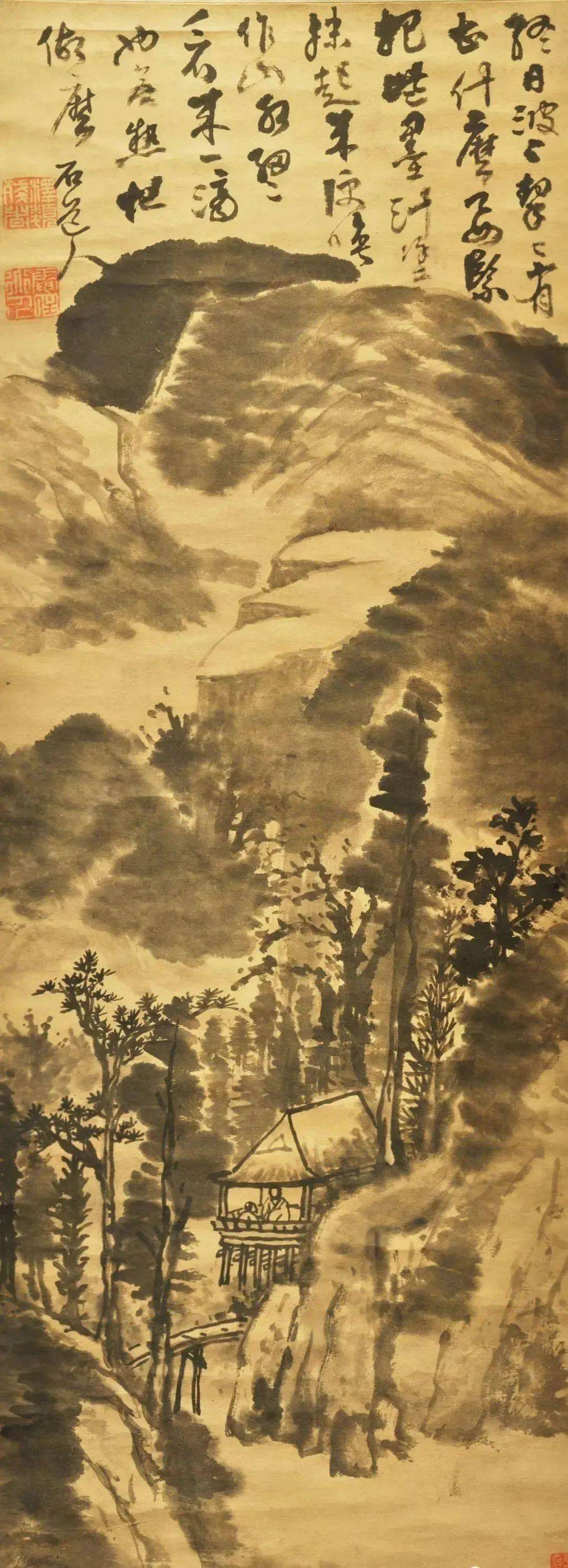 髡残论画,从来泼墨是抛空唾落成花默默中整理编缉_《当代国画》文章