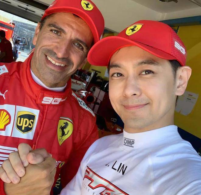 林志颖化身法拉利车队一员,驾驶f1赛车重燃赛车魂!_monza_陈若仪_车场