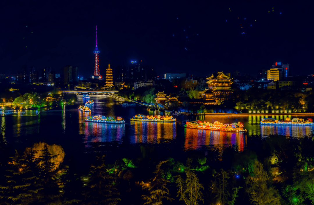 泰州夜景图片