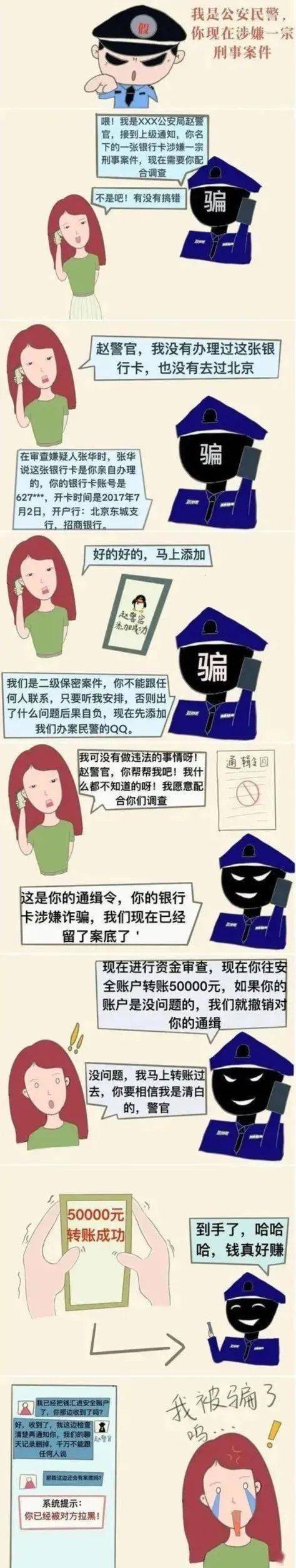 揭骗局:冒充公检法诈骗套路