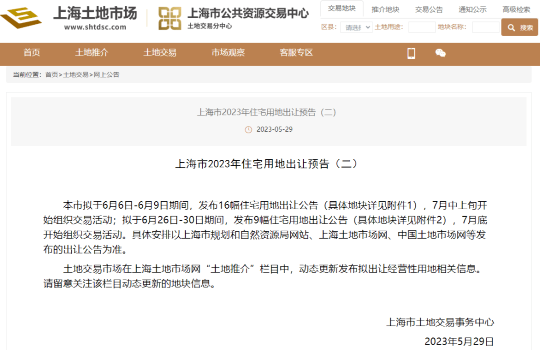 上海土拍,要变!_地块_交易_规则