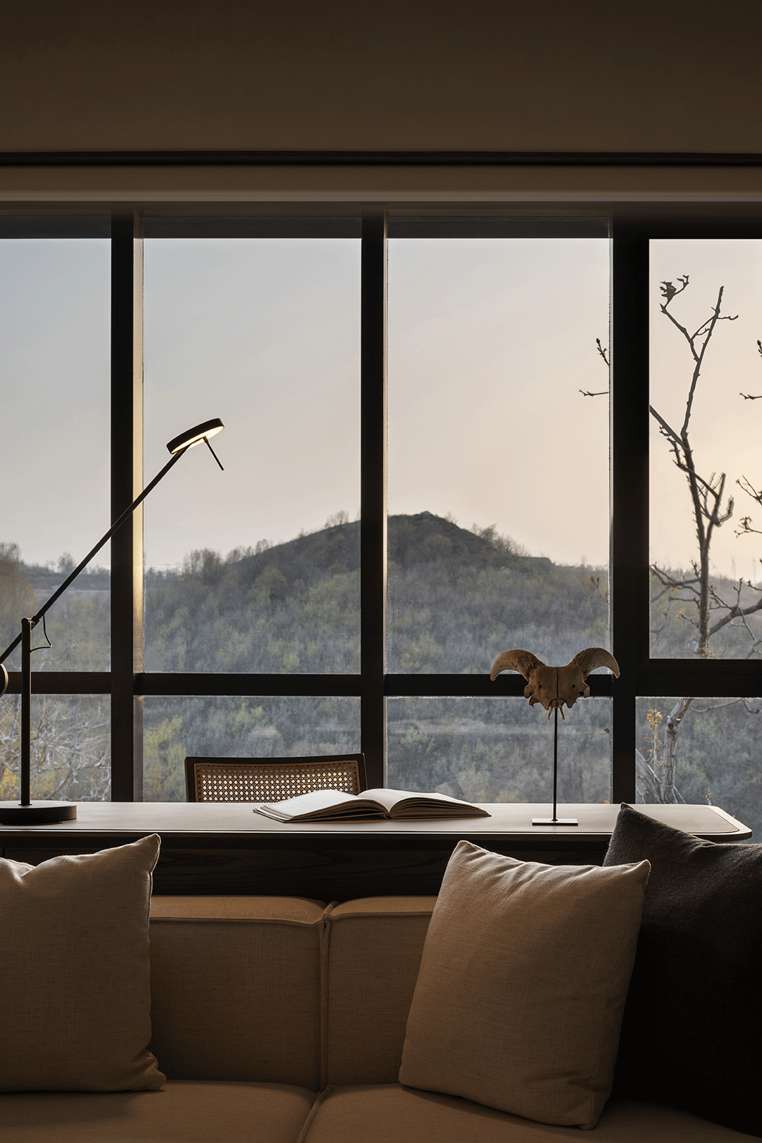 鼎合设计:洞穴秘境,光与自然之诗_建筑_空间_平面图