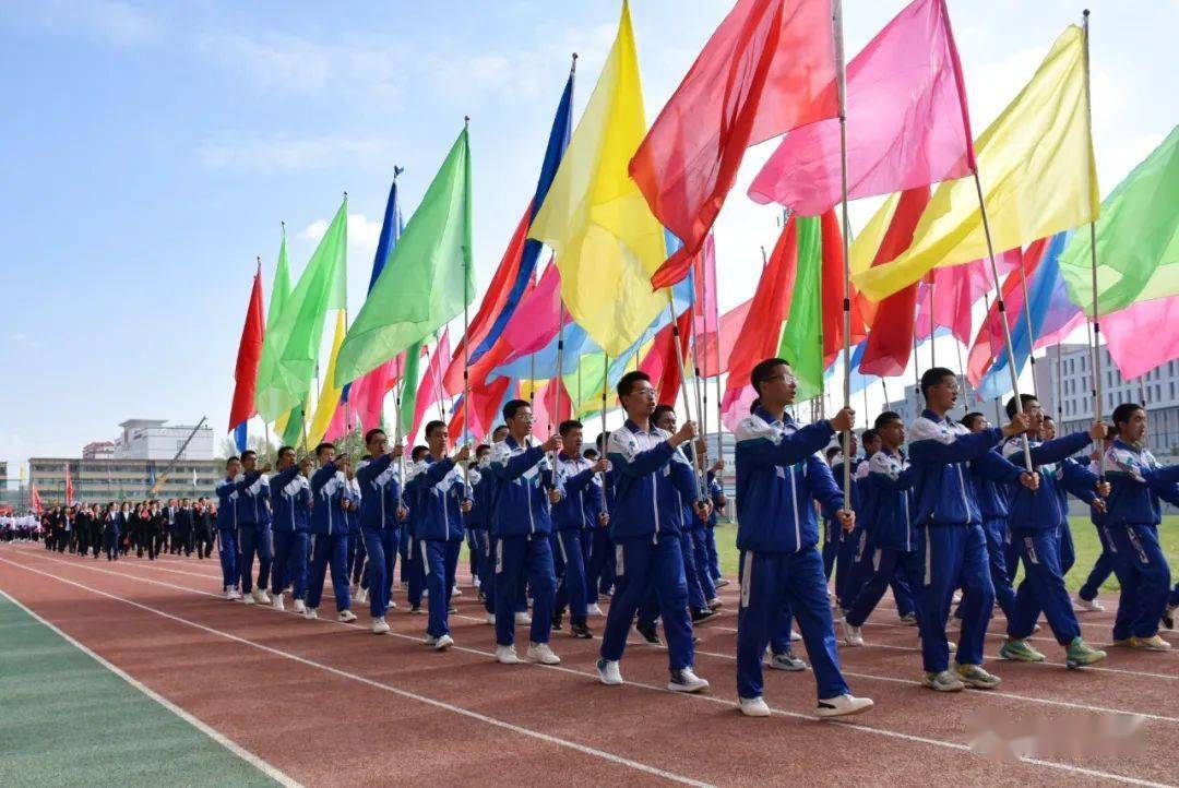 合作一中首届校园文化艺术节暨第十七届田径运动会昨日开幕_办学_发展