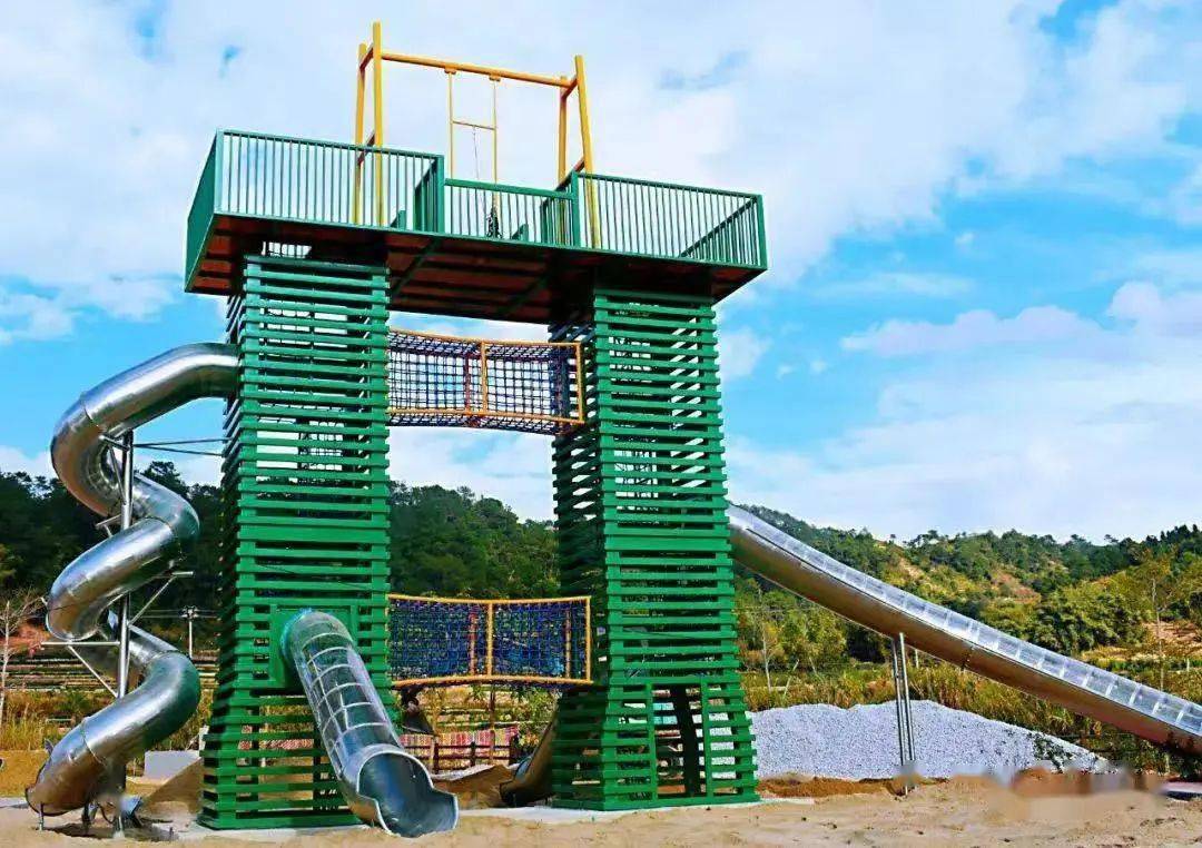 探索佳所童心未泯·招坑秋千谷图 七彩官畲华安县官畲景区让孩子在这